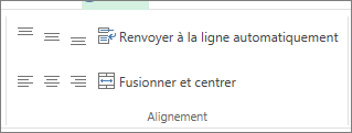 Alignement du texte