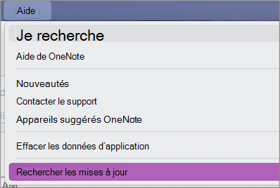 Rechercher Mises à jour