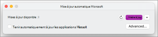 mise à jour automatique Microsoft (AutoUpdate)
