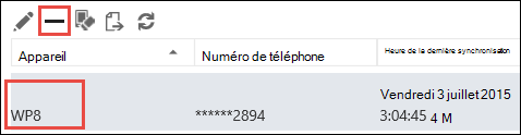 Remove phone from Outlook Web App