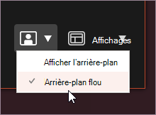 Flouter l'arrière-plan