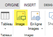 Bouton Insérer une image