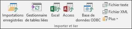 Image du ruban Access