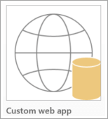 Icône de l’application web Access personnalisée