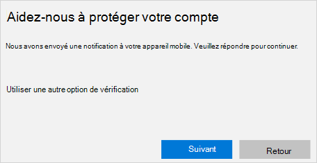 Écran de notification par appareil mobile