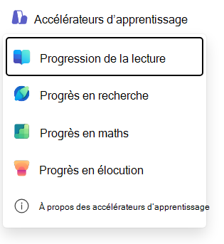 Capture d’écran de la progression de la lecture.