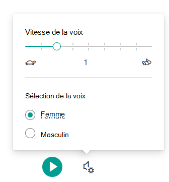 vitesse de la voix