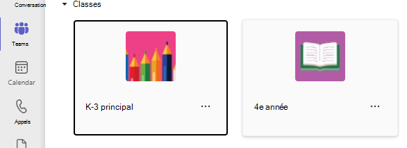 Capture d’écran de Teams.
