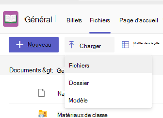 Capture d’écran du chargement.