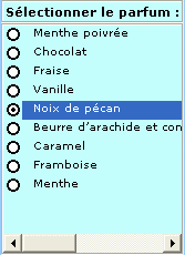 Exemple de contrôle ActiveX de zone de liste