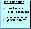 Exemple de contrôle ActiveX de case d’option