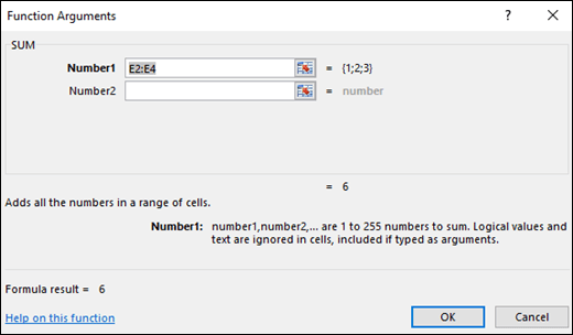 Assistant Fonction Excel