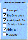 Exemple de contrôle de formulaire de case à cocher de la barre d’outils