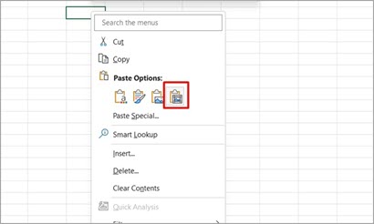 Insérer une image dans une cellule dans Excel Capture d’écran deux versions two.jpg