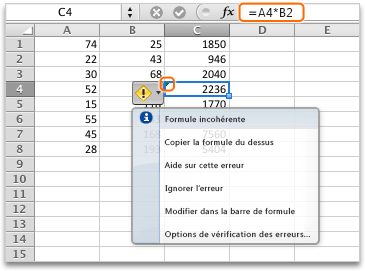 Formule incohérente dans la mac_inconsistent_formula C4