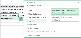 Galerie Exploration rapide