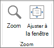Groupe Zoom PowerPoint avec zoom et ajuster à la fenêtre