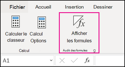 Afficher les formules sur le web