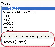Locale box selected in Format Cells dialog box