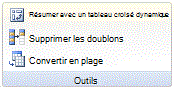 Image du ruban Excel