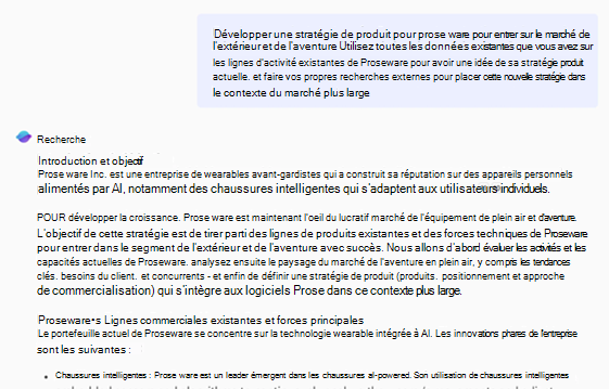 Rapport de recherche