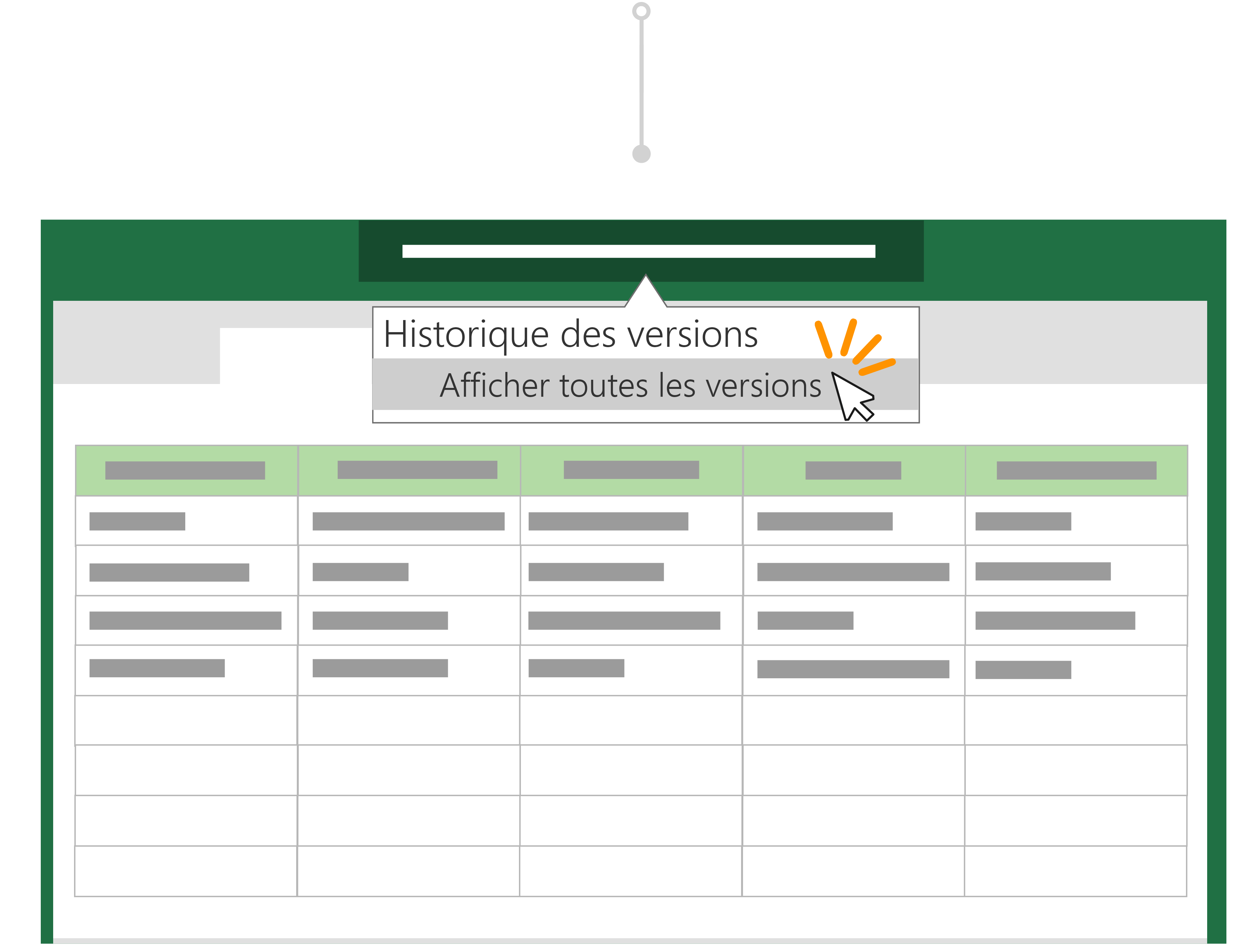 Utilisez l’historique des versions pour revenir à une version antérieure d’un fichier.