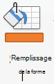 Icône Remplissage de forme