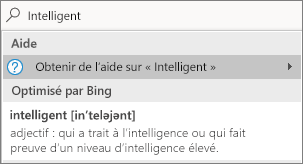 Recherche Dites-moi avec un mot défini