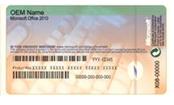 Certificat d’authenticité et clé de produit du fabricant de l’ordinateur