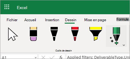 Utiliser des entrées manuscrites pour modifier des données