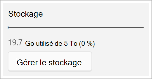 Gérer votre espace de stockage OneDrive professionnel ou scolaire Capture d’écran de trois versions two.png