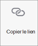 Bouton Copier le lien dans OneDrive pour Android