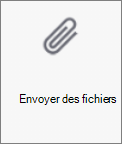 Bouton Envoyer des fichiers dans OneDrive pour Android