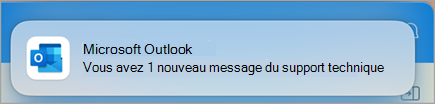 Contacter le support dans Outlook capture d’écran 4