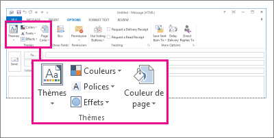 Groupe Thèmes du ruban