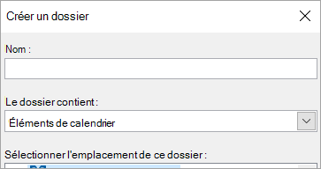 Create New Folder dialog box