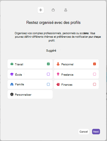 Outlook pour Mac Ajouter un profil
