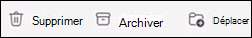Bouton Archiver d’Outlook pour Mac