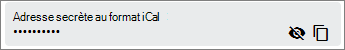 Outlook google agenda adresse secrète ical