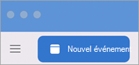 Nouvel événement Outlook pour Mac