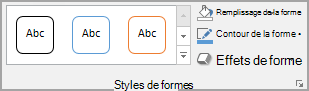 Styles de forme