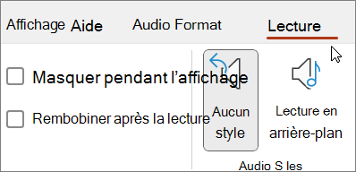 Image de lecture audio