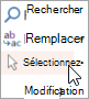 Commande Sélectionner du groupe Édition