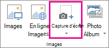 Grand bouton Capture d’écran