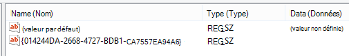 Journal des événements réseau Hyper-V affichant un événement d’erreur