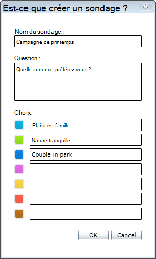 Sondage Lync