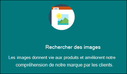 Aperçu du composant WebPart Texte et image.