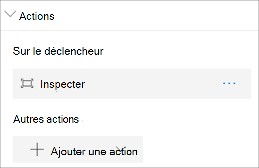 Options d’objet