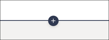 Bouton pour ajouter une section