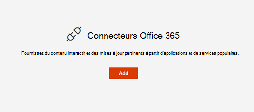 Composant WebPart Connecteur